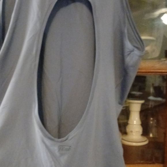 PINK Victoria's Secret Blue Bodysuit **NWT  XL - Picture 2 of 3